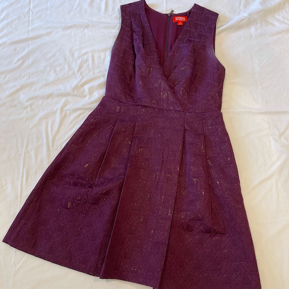 Kirna Zabete for Target deep purple dress
